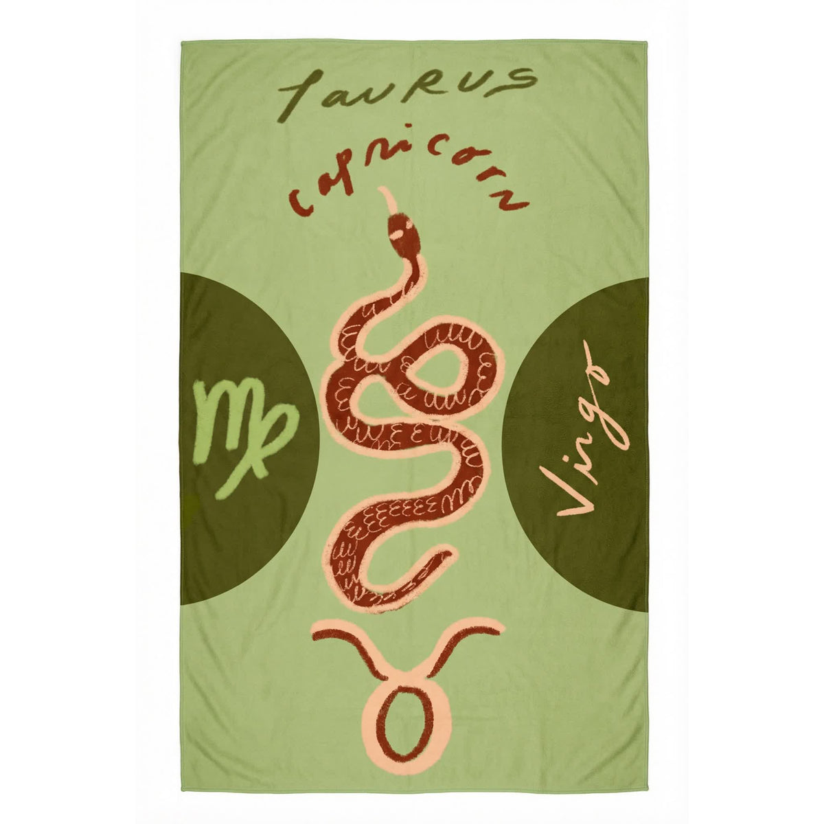 DripYin Earth Signs Yoga Towel
