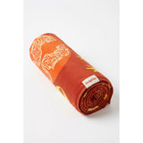 DripYin Fire Signs Yoga Towel rolled