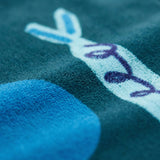DripYin Water Signs Yoga Towel detail